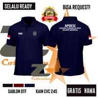 Gambar KAOS POLO APDESI / KAOS KERAH APARATUR DESA / TSHIRT APDESI - Hitam, L dari zidnibintang collection undefined 1 Tokopedia