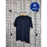 Gambar Kaos Polos Cutton Combed 24s Premium by Knitto Navy -L dari Safaraz_bdg undefined 2 Tokopedia