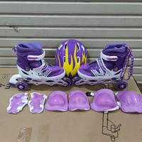 Gambar Sepatu Roda Warna Lengkap / Inline Skate Anak Dewasa Bisa Model Bajaj - Merah Fullset, Size M dari Duni4 M4inan undefined 1 Tokopedia