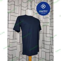 Gambar Kaos Polos Cutton Combed 24s Premium by Knitto Navy -L dari Safaraz_bdg undefined 1 Tokopedia
