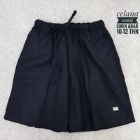 Gambar Celana Pendek Linen Anak 10-12 Tahun - grey dari Vanesha online shop undefined 1 Tokopedia