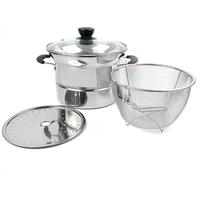 Gambar Panci 3 in 1 Kukus, Rebus & Goreng / Deep Fryer Alat Masak Serbaguna - GG KUPING, Normal dari Chiahouseware undefined 3 Tokopedia