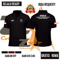 Gambar KAOS POLO APDESI / KAOS KERAH APARATUR DESA / TSHIRT APDESI - Hitam, L dari zidnibintang collection undefined 2 Tokopedia
