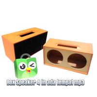 Gambar BOX SPEAKER 4 INCH ADA TEMPAT MP3 dari CAHAYA FAUZAN O2 undefined 1 Tokopedia