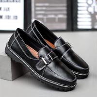 Gambar Sepatu Boot Pria Casual Boots Kerja Formal Slip On Belitung Hitam dari Shaka Footwear_NEW undefined 4 Tokopedia