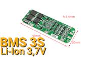Gambar BMS 3S 20A Lithium 18650 Protection Board Charger Li-ion dari DFI Store 88 undefined 3 Tokopedia