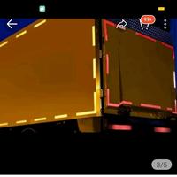 Gambar stiker reflektor reflektif kir mobil box truck pemantul cahaya meteran - Merah dari look1ns undefined 2 Tokopedia