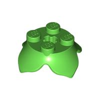 Gambar LEGO PART 15469 Bright Green Plant Leaves 2 x 2 with 4 Petals dari Circlestar Brick undefined 1 Tokopedia