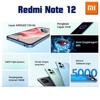 Gambar Xiaomi - Redmi Note 12 4G (LTE) - Garansi Resmi - Ice Blue, 4/128 dari Original Gadget-Store undefined 3 Tokopedia