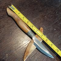 Gambar Pisau Temutik Baja HSS Julia Cobalt Khas BALI Gagang Burl Jati 26cm dari Classmo undefined 1 Tokopedia