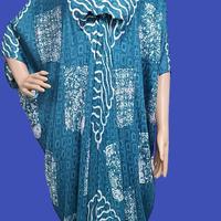Gambar drees batik Kaftan batik viscose semi sutra lembut - Abu-abu dari gadis colletion undefined 5 Tokopedia