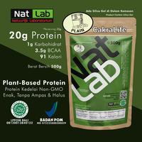 Gambar Natlab soy protein kedelai Original all varian 500 600 gram bpom dari CakraLife undefined 3 Tokopedia