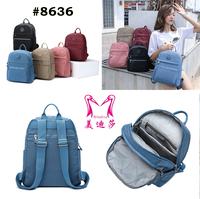 Gambar MINDESA 8636 RANSEL- Backpack-Tas Ransel Waterprof Import High Quality - BLACK dari Wiedjaya Store undefined 1 Tokopedia