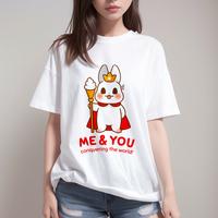 Gambar Petite Rabbit - Snow King Rabbit T-Shirt - Putih, S dari Petite Rabbit Studio undefined 1 Tokopedia