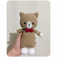 Gambar Boneka Rajut Amigurumi / Boneka Rajut Kucing Cat / Boneka Rajut - Tas Bulat dari crochet_byvinia undefined 2 Tokopedia