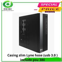 Gambar CASING SLIM LYNE HOSE (USB 3.0 ) INCLUDE PSU 380WATT dari Daftar Harga Komputer undefined 1 Tokopedia
