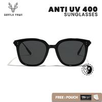 Gambar Kacamata Sunglasses  Anti Silau UV 400 Fashion Wanita Pria Kotak 4432 - BLACK GREEN dari Gray Pink undefined 4 Tokopedia