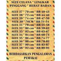 Gambar Celana jeans / celana panjang wanita/ celana wanita - Hitam, 34 dari broummedia undefined 3 Tokopedia