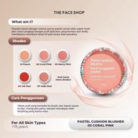 Gambar The Face Shop Pastel Cushion Blusher 02 Coral Pink - 6gr - 01 Peach dari The Face Shop Official undefined 4 Tokopedia