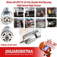 Gambar Motor DC RS775 12-24v Double Ball Bearing High Speed High Torque 775 dari Jogjarobotika undefined 2 Tokopedia