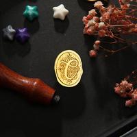 Gambar Wax Seal Stamp Wood Handle - Stempel Sealing Lilin Vintage Huruf A - Z - V dari JPL CRAFT STORE undefined 5 Tokopedia
