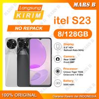 Gambar itel S23 [ 8/128GB ] BNIB Fresh No Repack - Garansi Resmi - Black dari MARS B Official undefined 1 Tokopedia