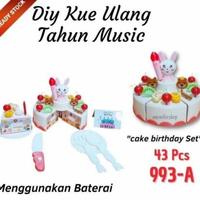 Gambar mainan anak perempuan buah potong diy fruit cake happy birthday ni dari KITTY TOYS undefined 3 Tokopedia