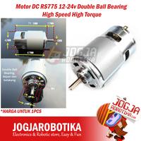 Gambar Motor DC RS775 12-24v Double Ball Bearing High Speed High Torque 775 dari Jogjarobotika undefined 1 Tokopedia