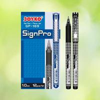 Gambar Pulpen/Ballpoint Tanda Tangan Tebal 1,0mm Hitam/Biru Joyko GP-Sign Pro - Biru dari sigayshop undefined 1 Tokopedia