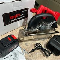 Gambar BRUSHLESS Circular Saw Cordless KENJIRO KJCB21-1 gergaji kayu baterai dari Serba Technic undefined 5 Tokopedia