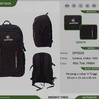 Gambar Tas Punggung 25L Mount Trek - Dp030 Bergamo dari Sadewa Outdoor Store undefined 4 Tokopedia