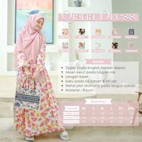 Gambar Dress Qiana Gamis Motif Bunga By Jasmine Lidia Hadiwinoto - Green Lily, L dari Serba Serbi Almuntaj Handayani undefined 2 Tokopedia