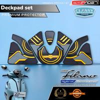Gambar Yamaha Grand Filano 2023 Rubber Deck Pad Depan Full Set Protector - Putih dari Auto Aksesoris 99 undefined 3 Tokopedia