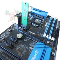 Gambar PCIE 1x to nvme adapter converter ssd pcie-e pci express x1 desktop dari babanana store undefined 4 Tokopedia