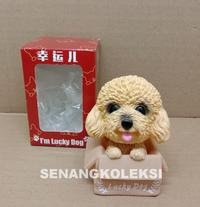 Gambar Pajangan Dashboard Mobil Lucky Dog - Poddle Putih dari Senangkoleksi undefined 4 Tokopedia