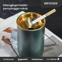 Gambar Asbak rokok tabung ash tray stainless steel scandinavian YGH-1005 - Silver dari Northsider Coffee Shop undefined 5 Tokopedia