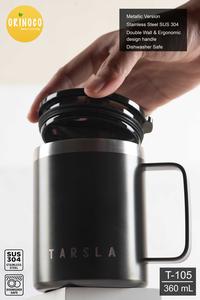 Gambar Orinoco Mug & Gelas Stainless Steel 304 TS-105 Coffee Cup 360ml - Merah Muda dari Maxhomeliving_NEW undefined 4 Tokopedia