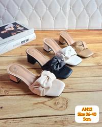 Gambar Abbushoes An 12 hak tahu kokop 5cm - Cream, 38 dari Abbushoes undefined 1 Tokopedia