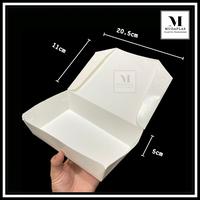 Gambar Paper Lunch Box L / Kotak Makan Kemasan Makanan Kertas Food Grade dari Mudaplas undefined 2 Tokopedia