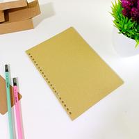 Gambar loose leaf a5 kertas brownpaper/isi ulang binder/kertas binder - titik, 50 lembar dari Bakoel Notebook undefined 5 Tokopedia
