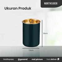 Gambar Asbak rokok tabung ash tray stainless steel scandinavian YGH-1005 - Silver dari Northsider Coffee Shop undefined 3 Tokopedia