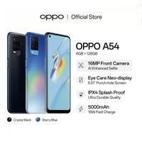 Gambar HP OPPO A54 6/128 GB - A 54 RAM 6GB INTERNAL 128GB GARANSI RESMI - Hitam dari Cahaya Store Cell undefined 1 Tokopedia