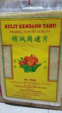 Gambar Kulit Kembang Tahu Cap Bunga Merah Mawar Penang Dimsum Kekian Hekeng dari Aroma Jaya Bandung undefined 3 Tokopedia