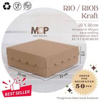 Gambar Kotak Nasi Kraft 22x22 R10 R10B Nasi Kotak Murah Katering Kotak Coklat - Kotak dari Mop Box Online undefined 2 Tokopedia