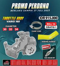 Gambar TB THROTTLE BODY VARIO 160 SEMI DOWDRAF BRT - TB ONLY 32MM, DPR8 dari BRT Factory Store undefined 2 Tokopedia