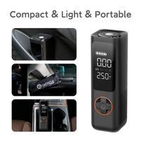 Gambar QiCYCLE Pompa Ban Elektrik Wired Tire Inflator Digital Display 150psi dari zekate1 undefined 1 Tokopedia