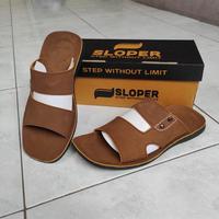 Gambar Sloper - Sandal Slop Pria Kulit Asli Original - CLASSIC 312, 38 dari SLOPER OUTLET undefined 1 Tokopedia