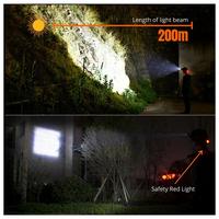 Gambar Senter Kepala Cree XML T6 Led Super Terang Led Headlamp Multifungsi - Cree - 1 LED dari LED Smart Home undefined 5 Tokopedia