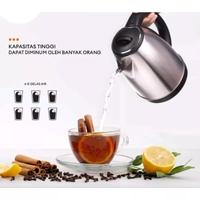 Gambar Teko listrik 2Liter Stainless Steel/Electric Kettle 2Liter/Thermos Lis dari Homewallpaper08 undefined 4 Tokopedia