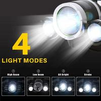 Gambar Senter Kepala Cree XML T6 Led Super Terang Led Headlamp Multifungsi - Cree - 1 LED dari LED Smart Home undefined 4 Tokopedia